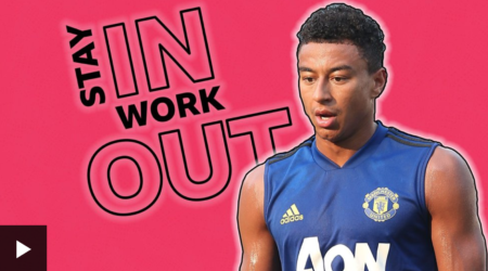 Health and Fitness Daily Activity: Try this 40 minute workout led by Man United's Jesse Lingard! The exercises include cardio, core and overall strength and are explained by Jesse