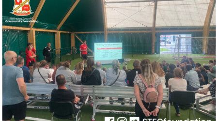 New ETC Players and Parents Come to FP for Welcome Presentation