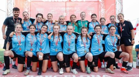 Girls Bring  Even More Silverware Back to FP From Barcelona!