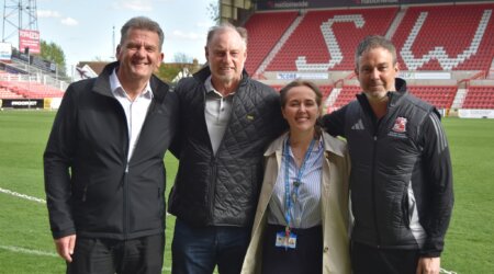 TOWN TEAM UP TO TACKLE PROSTATE CANCER