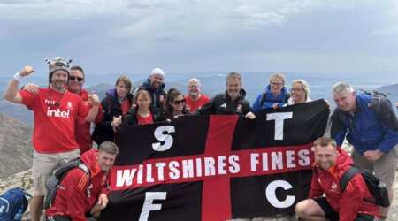 STFC Foundation Conquers Snowdon