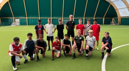 First Photos of Sessions in the Nigel Eady Training Centre!