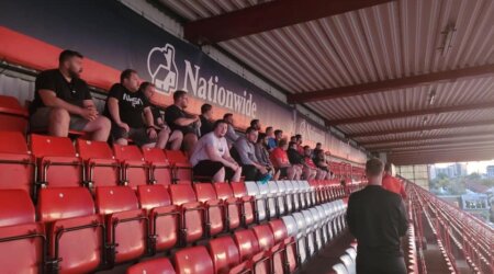 Football Fans In Training!