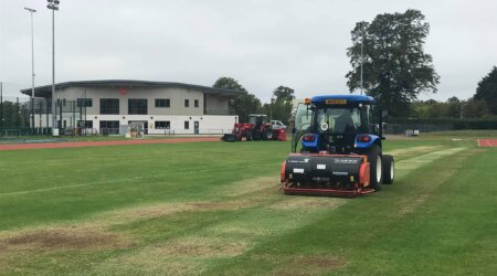 Pitch Renovations at Foundation Park