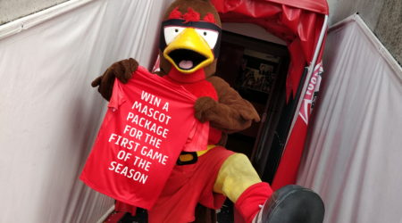 Win a Mascot Package for the First Home Game of the Season!