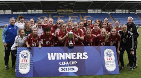 Swindon Town FC C6 Girls Crowned CEFA Cup Champions